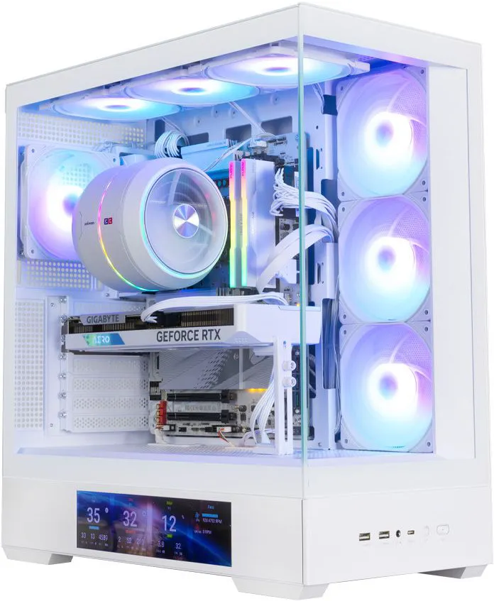 Корпус Zalman P40 DS White без БЖ - мініатюра 12