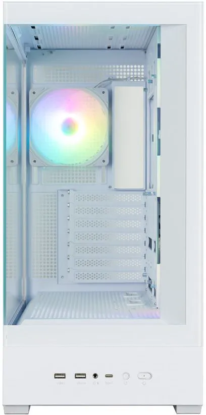 Корпус Zalman P40 DS White без БЖ - мініатюра 2