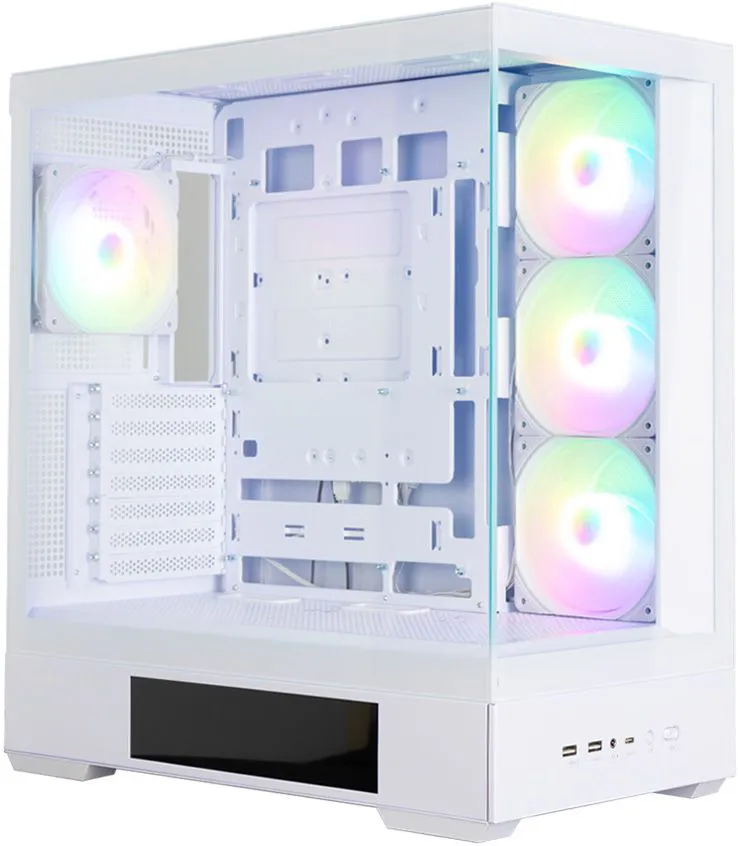 Корпус Zalman P40 DS White без БЖ - мініатюра 3
