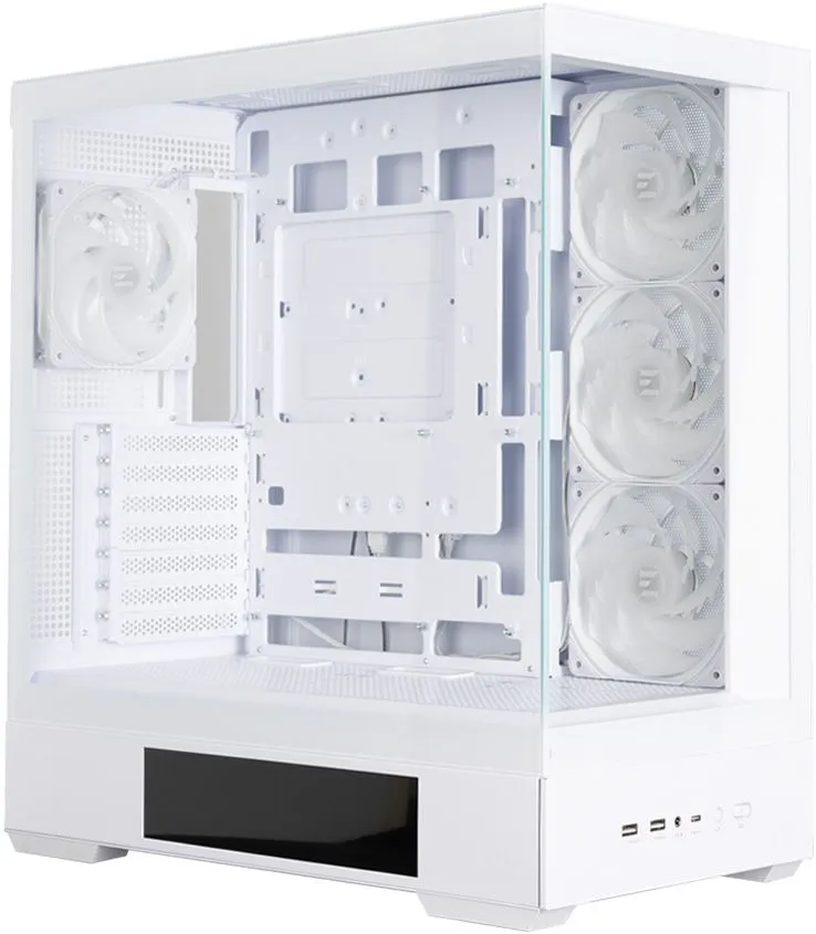 Корпус Zalman P40 DS White без БЖ - мініатюра 7