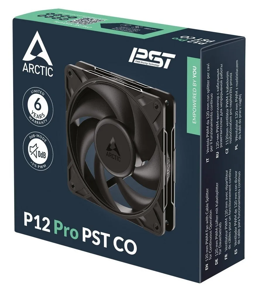 Вентилятор Arctic P12 Pro PST CO Black (ACFAN00312A) - мініатюра 5
