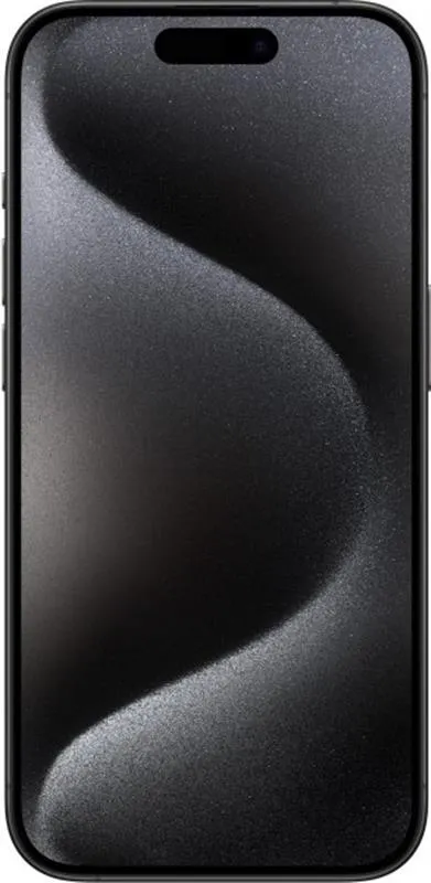 Смартфон Apple iPhone 15 Pro 256GB e-Sim Black Titanium (Відновлений / Близький до ідеального) - зображення 1