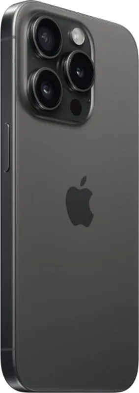 Смартфон Apple iPhone 15 Pro 256GB e-Sim Black Titanium (Відновлений / Близький до ідеального) - мініатюра 2