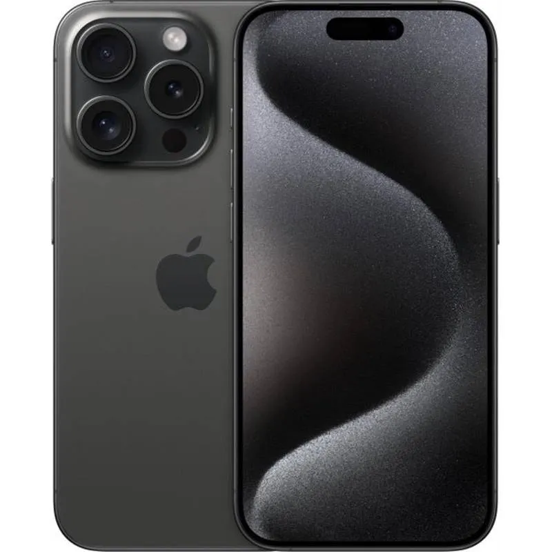 Смартфон Apple iPhone 15 Pro 256GB e-Sim Black Titanium (Відновлений / Близький до ідеального) - мініатюра 5