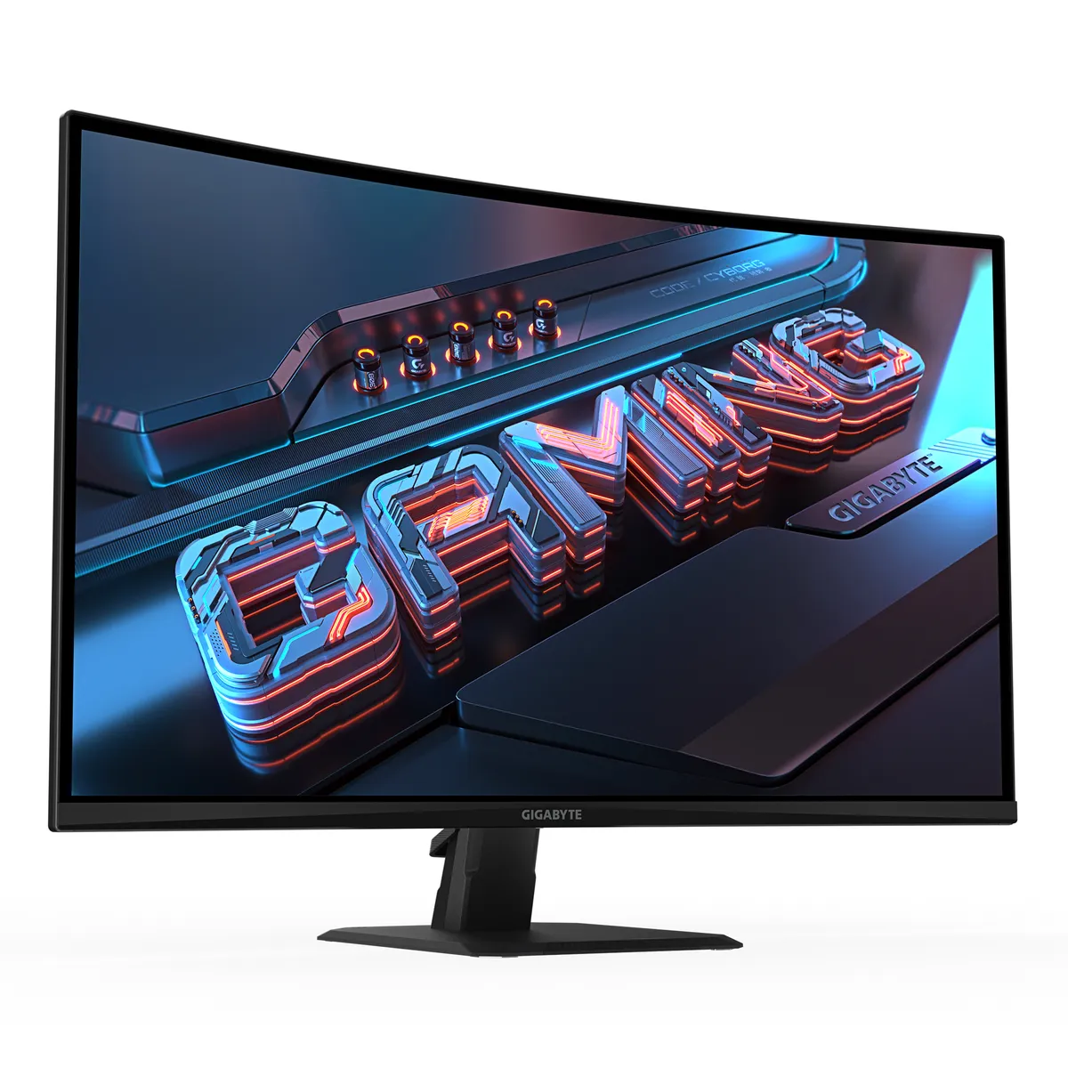 Монітор Gigabyte 31.5" GS32QCA VA Black Curved 180Hz - мініатюра 8