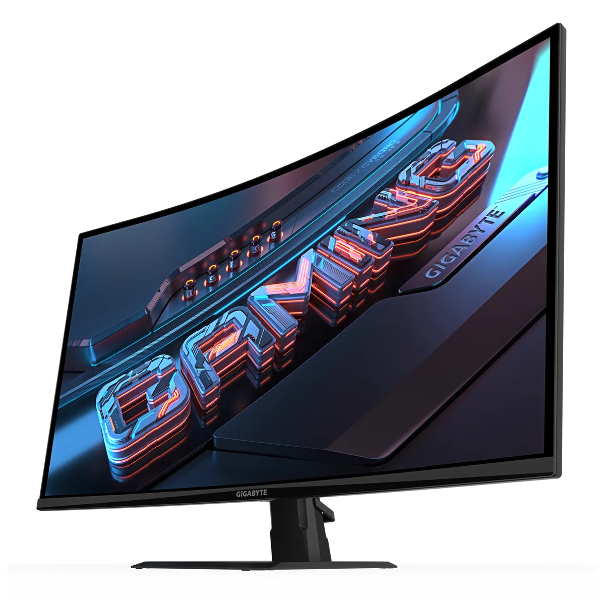 Монітор Gigabyte 31.5" GS32QCA VA Black Curved 180Hz - мініатюра 9