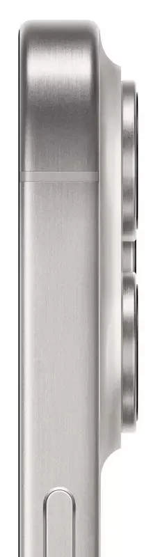 Смартфон Apple iPhone 15 Pro 256GB A3102 White Titanium (Восстановленный / Почти новый) - мініатюра 3