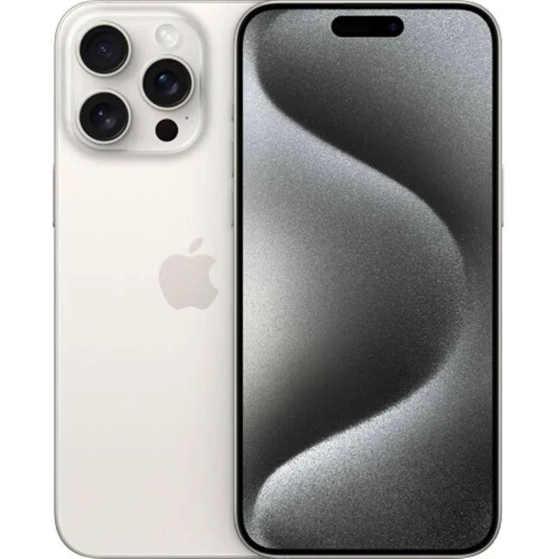 Смартфон Apple iPhone 15 Pro 256GB A3102 White Titanium (Восстановленный / Почти новый) - мініатюра 6