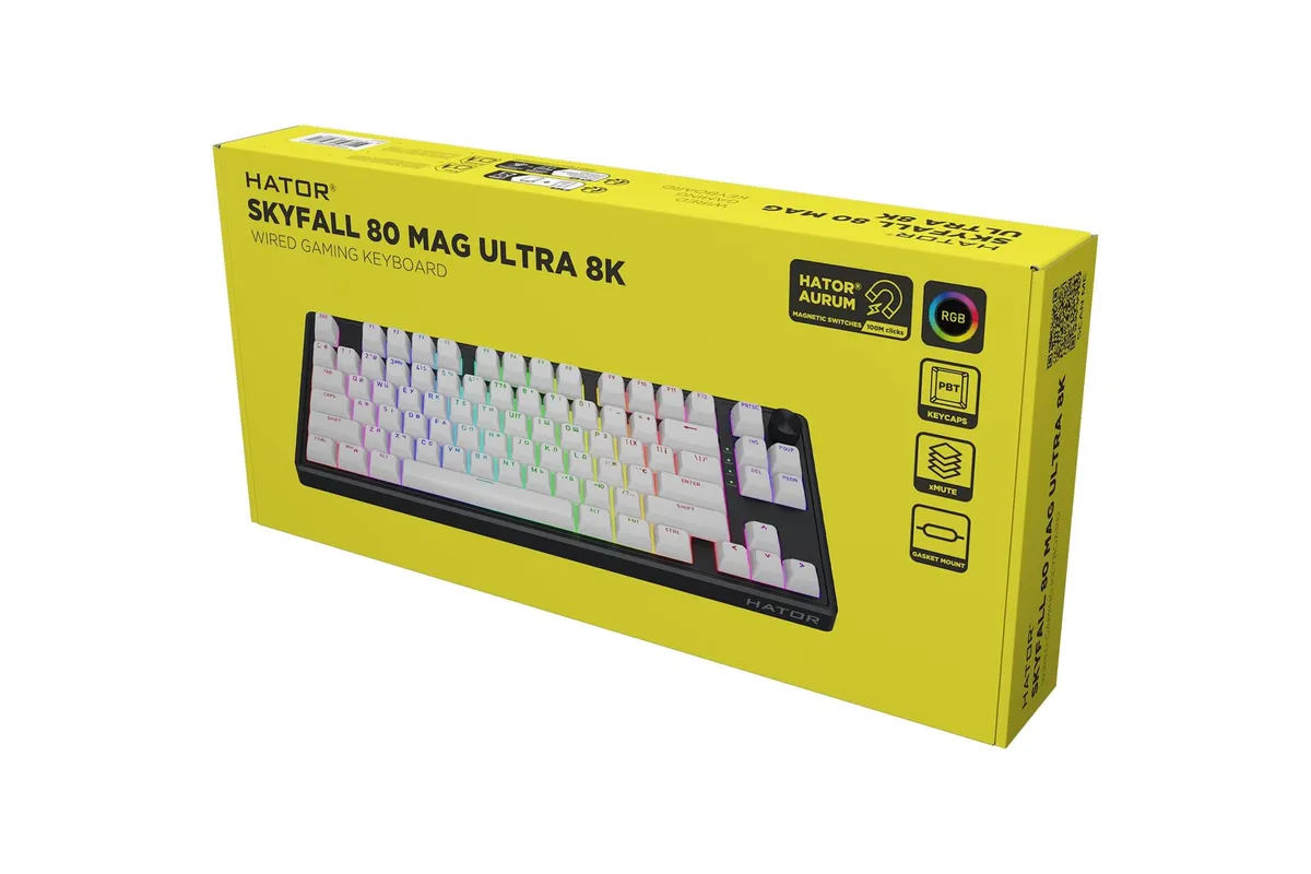 Клавіатура Hator Skyfall 80 MAG Ultima 8K Black-Black (HTK1880UA) - мініатюра 7