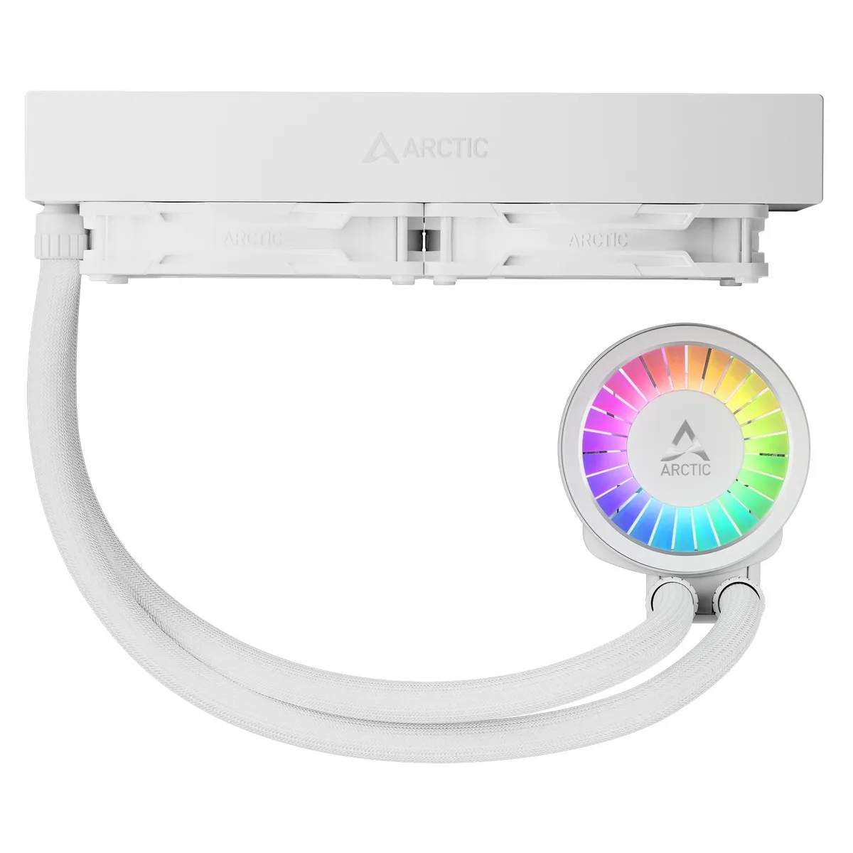 Система водяного охолодження Arctic Liquid Freezer III Pro 240 A-RGB White (ACFRE00186A) - мініатюра 2