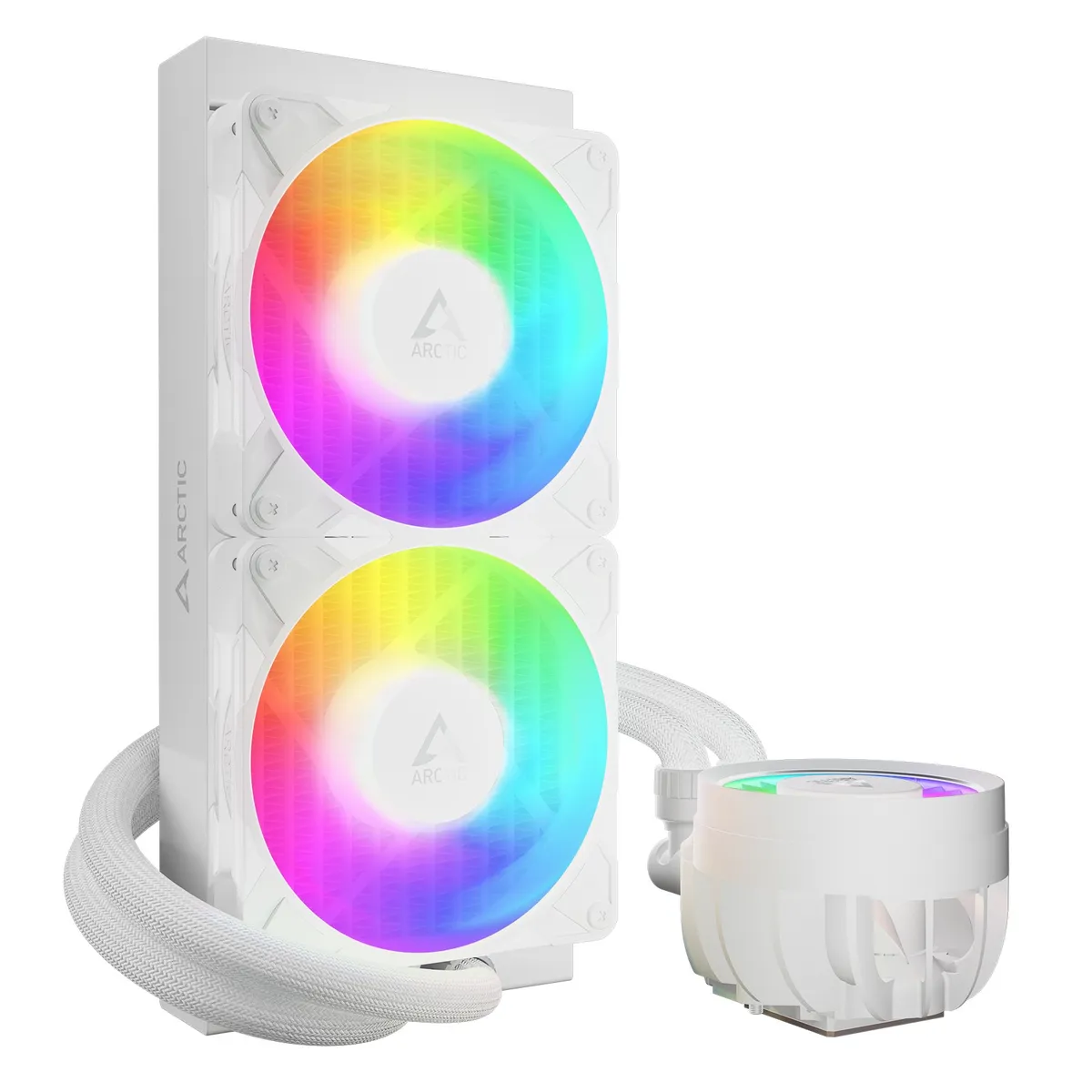 Система водяного охолодження Arctic Liquid Freezer III Pro 240 A-RGB White (ACFRE00186A) - мініатюра 3