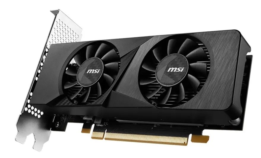 Відеокарта GF RTX 3050 6GB GDDR6 Low Profile E OC MSI (GeForce RTX 3050 LP E 6G OC) - мініатюра 4
