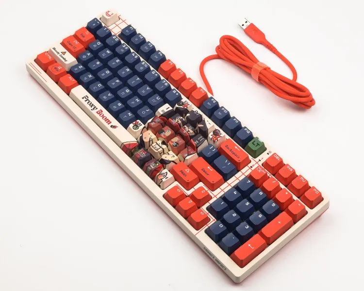 Клавіатура Bloody AT98 RGB Proxy Boom White/Red - мініатюра 3