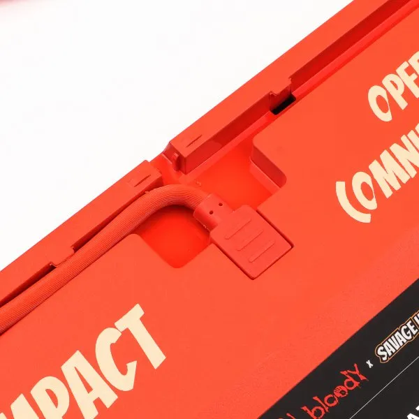 Клавіатура Bloody AT98 RGB Proxy Boom White/Red - мініатюра 5