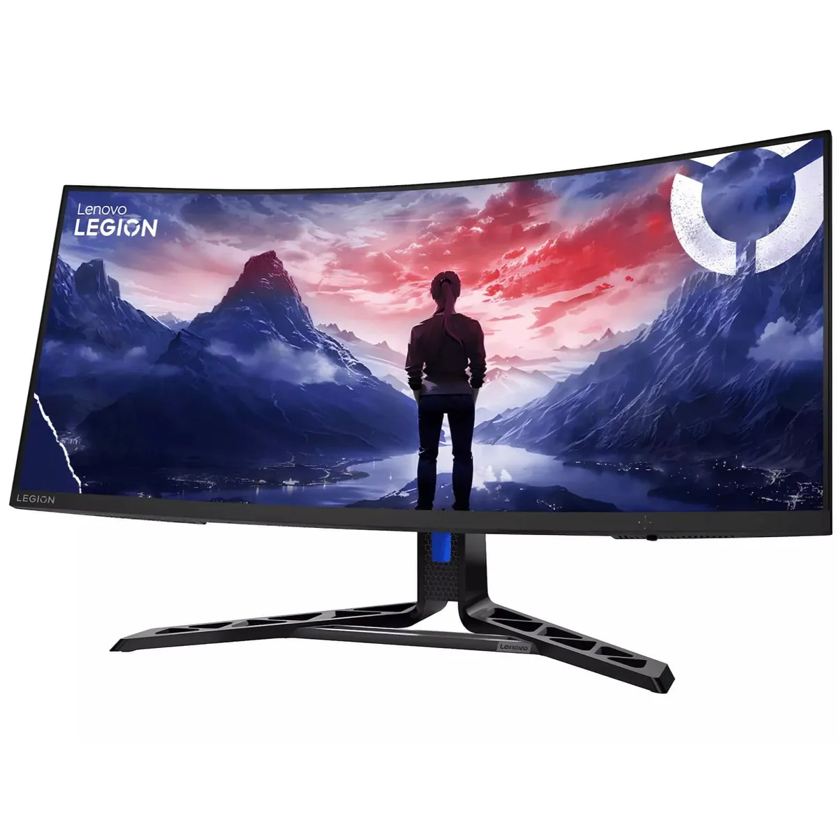 Монітор Lenovo 34" Legion R34w-30 (67C7GACBUA) VA Black Curved 180Hz - мініатюра 10