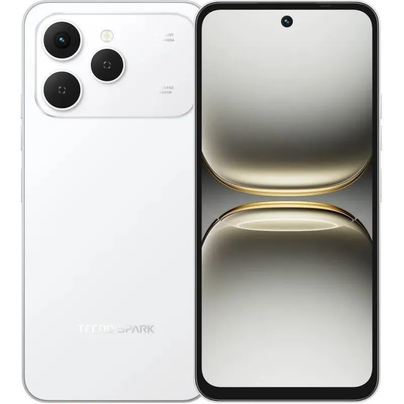 Смартфон Tecno Spark 40 (KM5n) 8/256GB Veil White (4894947091575) - зображення 1