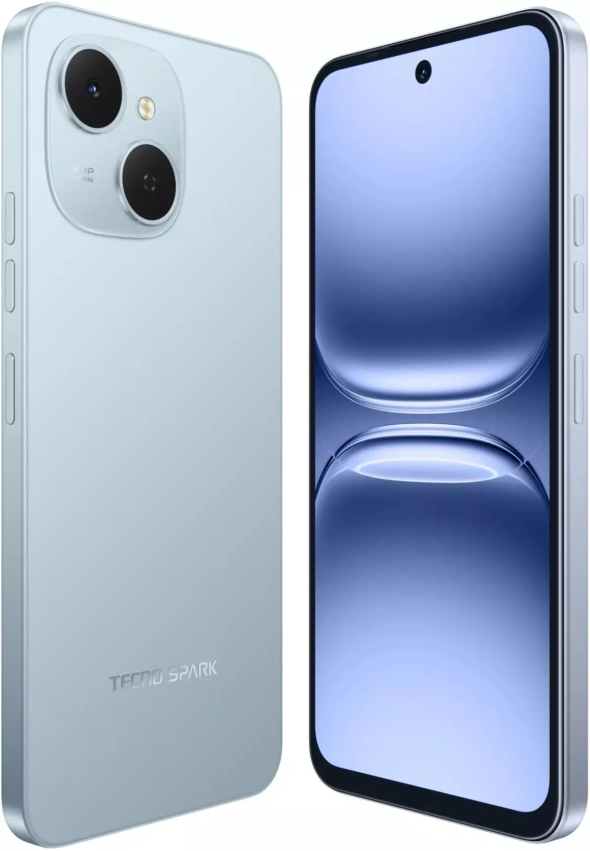 Смартфон Tecno Spark 40C (KM4k) 4/128GB Ripple Blue (4894947093029) - мініатюра 2