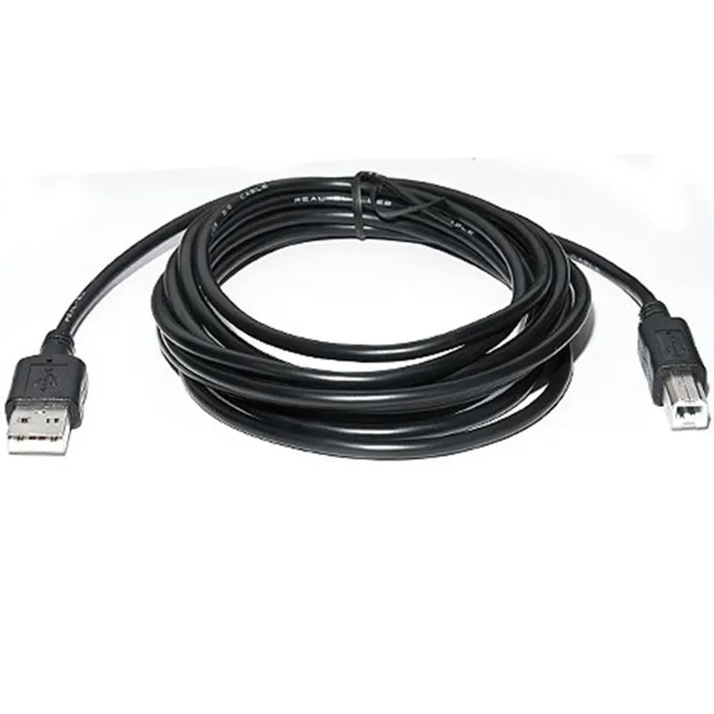 Кабель REAL-EL Pro USB - USB Type-B V 2.0 (M/M), 3 м, чорний (EL123500027)