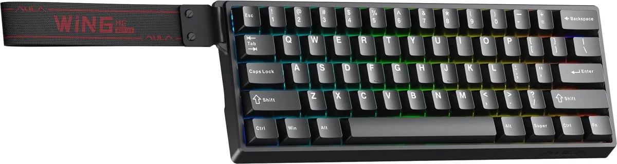 Клавіатура Aula WIN60 HE Magnetic Switch Black (6978080504029) - мініатюра 3