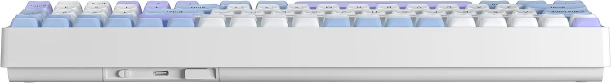 Клавіатура бездротова Aula S100pro Red Switch White/Blue (6948391205762) - мініатюра 4