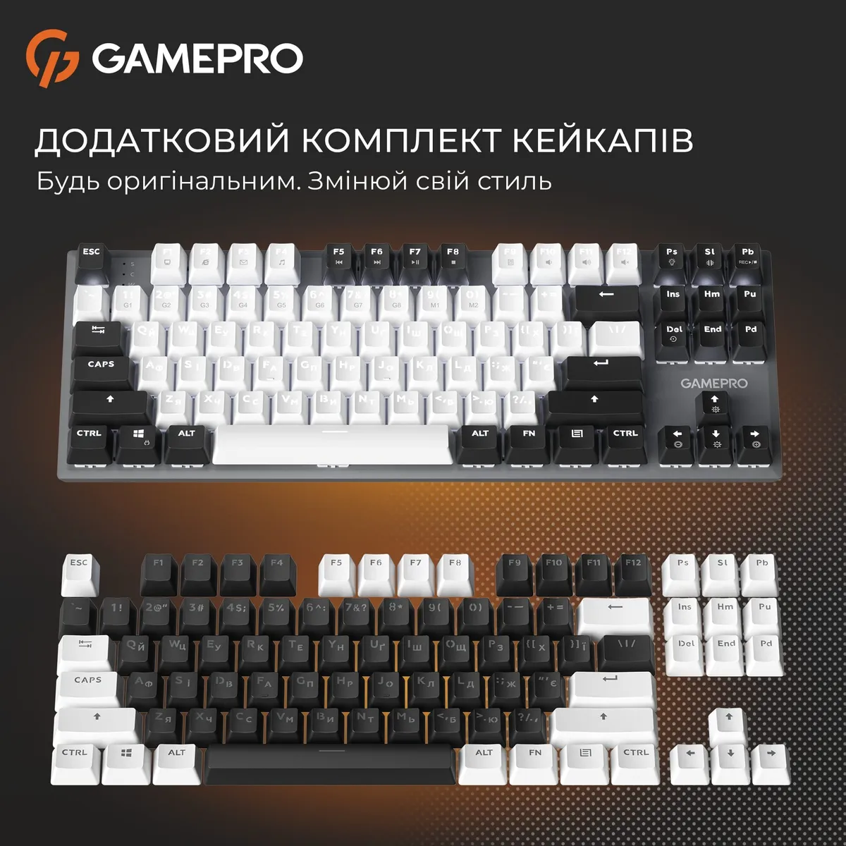 Клавіатура GamePro Genesis Joker MK124G Outemu Red Swithes USB Gray - мініатюра 15