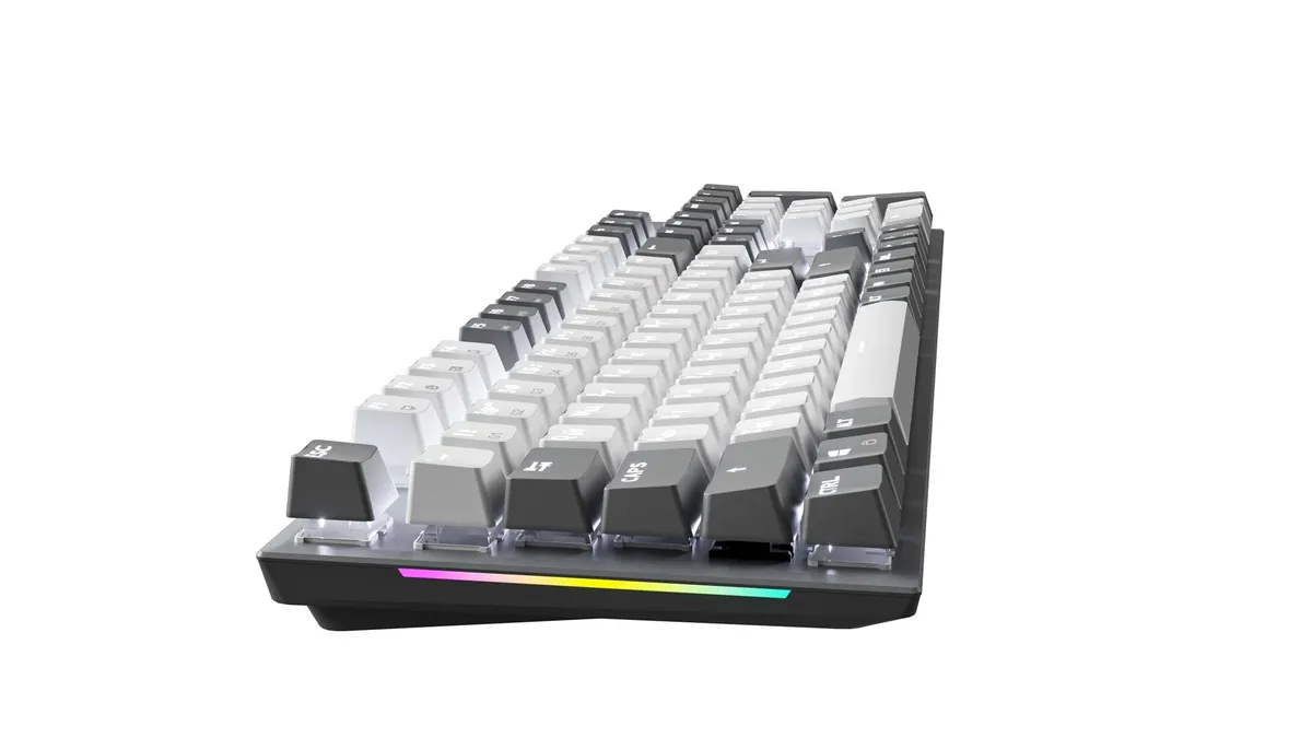 Клавіатура GamePro Genesis Metallic MK144G Outemu Red Swithes USB Gray - мініатюра 3