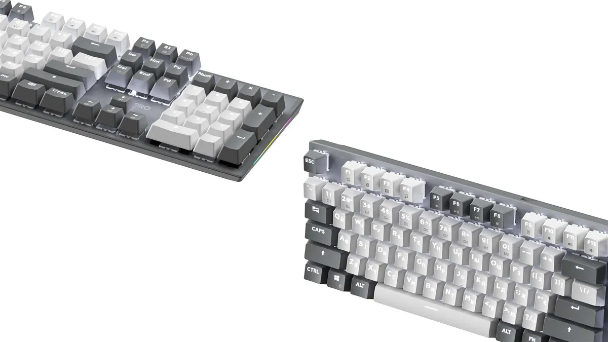 Клавіатура GamePro Genesis Metallic MK144G Outemu Red Swithes USB Gray - мініатюра 5