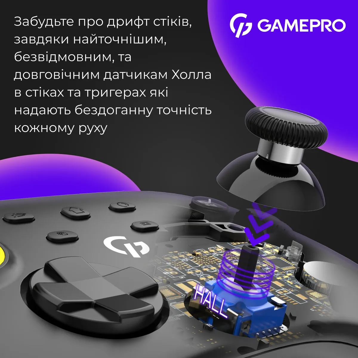 Геймпад GamePro із зарядною станцією GPX13BDOC Black - мініатюра 9