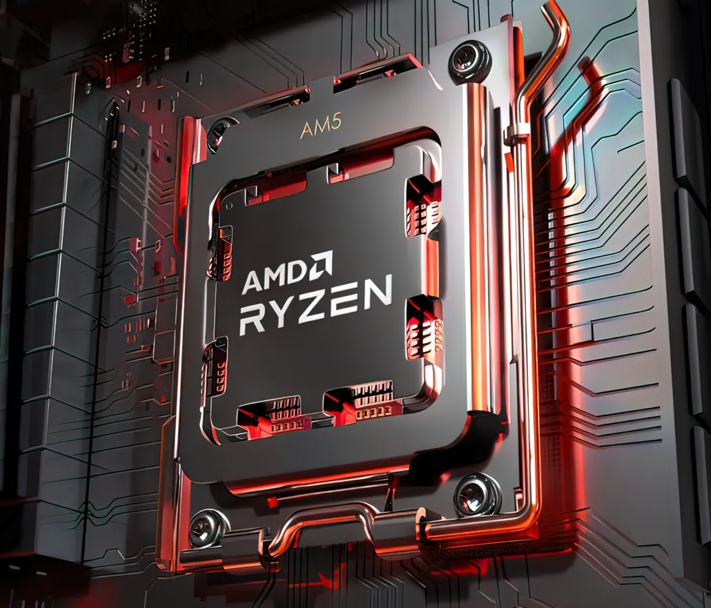 Процесор AMD Ryzen 5 7500X3D 4.0GHz (96MB, Zen 4, 65W, AM5) Tray (100-000001904) - мініатюра 4