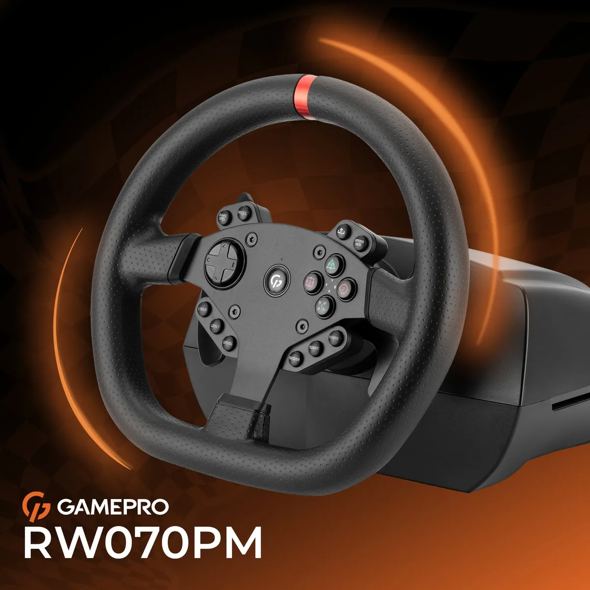 Кермо GamePro RW070PM з педалями та коробкою передач - мініатюра 7