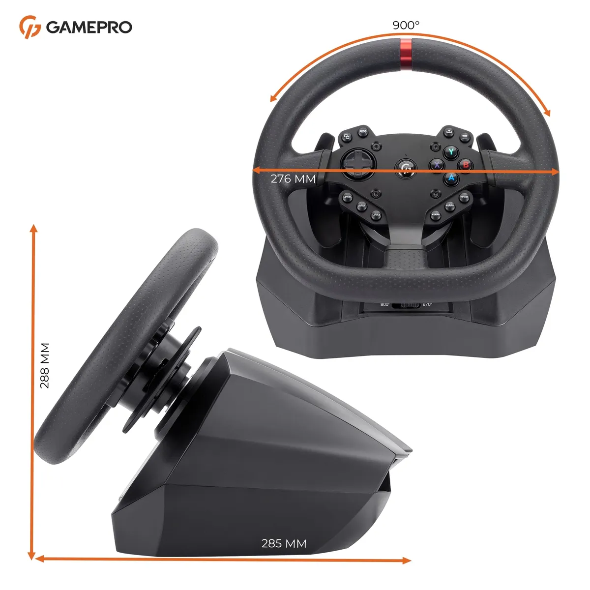 Кермо GamePro RW575PM з педалями та коробкою передач - мініатюра 16