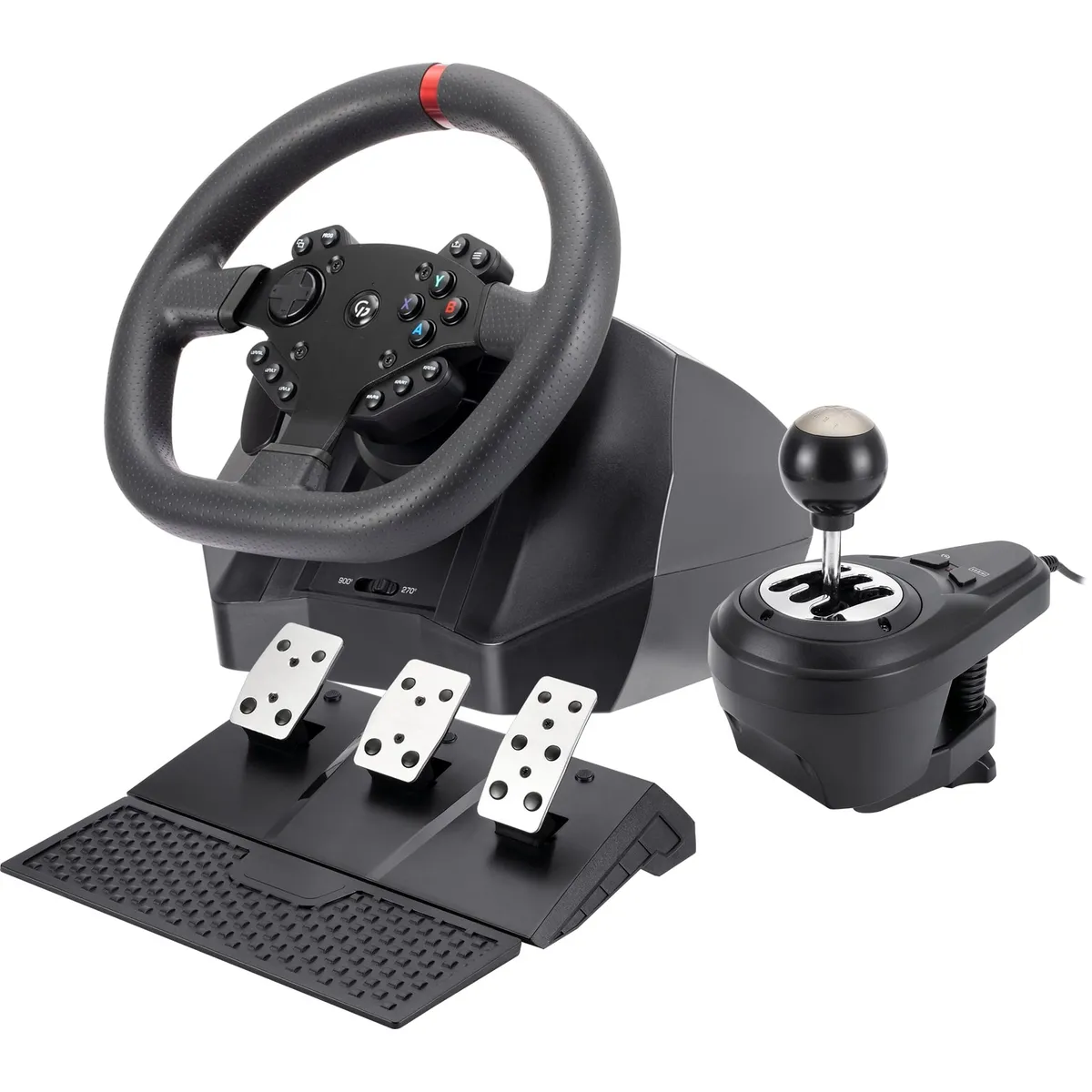 Кермо GamePro RW575PM з педалями та коробкою передач - мініатюра 17