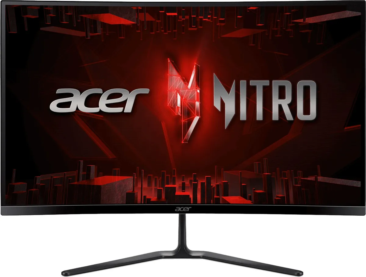 Монітор Acer 27" Nitro ED270X0biip (UM.HE0EE.001) IPS Black 200Hz Curved - мініатюра 2