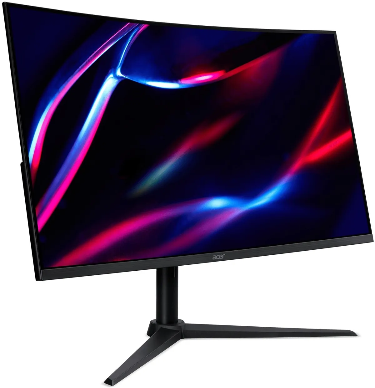 Монітор Acer 31.5" XZ320QW0bmiiphx (UM.JX0EE.005) VA Black 240Hz Curved - мініатюра 3