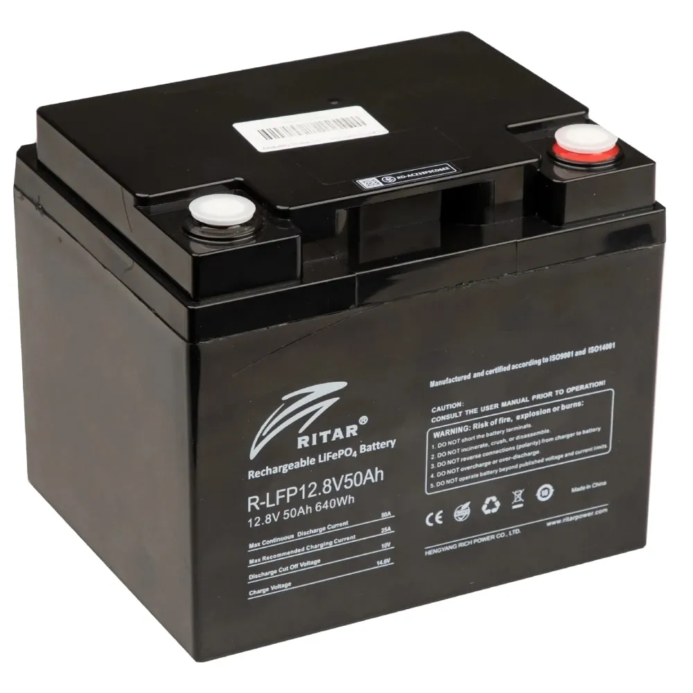 Акумуляторна батарея Ritar 12.8V 50AH (R-LFP12.8V50AH) - зображення 1