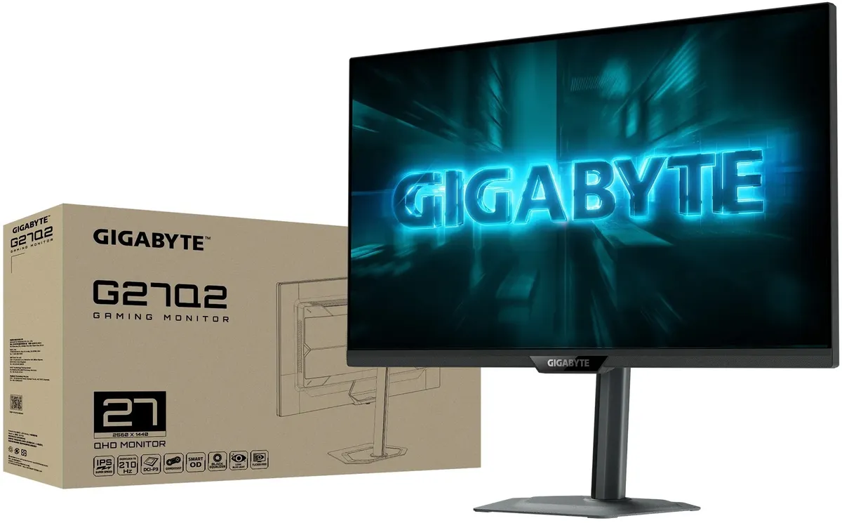 Монітор Gigabyte 27" Gaming G27Q2 IPS Black 200Hz - мініатюра 7