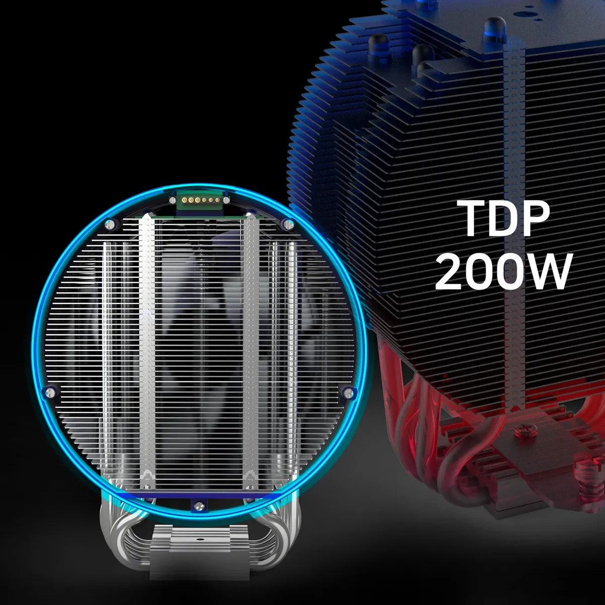 Кулер процесорний Zalman ZET5Black - мініатюра 5