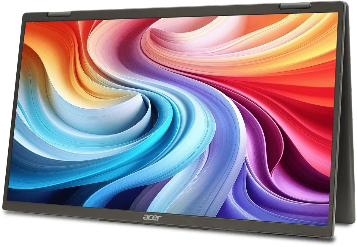 Монітор Acer 15.6" Dual Portable PD163QTbmiuux (UM.ZP3EE.011) IPS Black - мініатюра 7