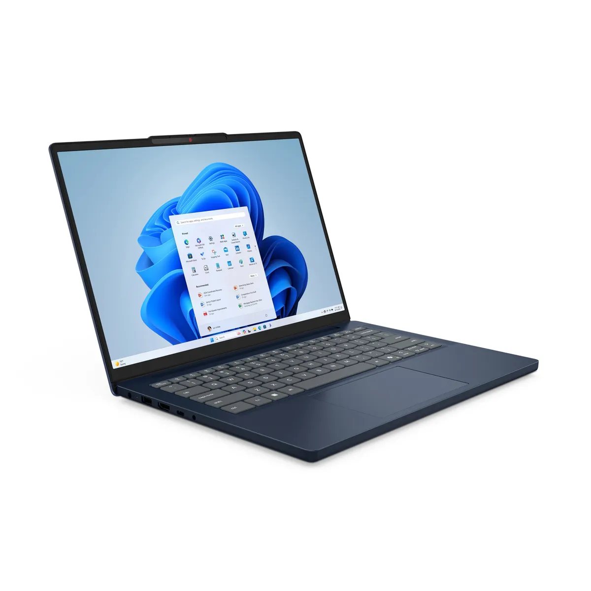 Ноутбук Lenovo IdeaPad Slim 3 14IRH10 (83K000AJRA) Cosmic Blue - мініатюра 3