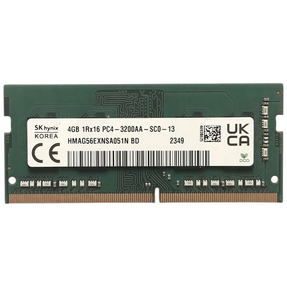 Модуль пам`яті SO-DIMM DDR4 4GB/3200 Hynix (HMAG56EXNSA051N-BD)