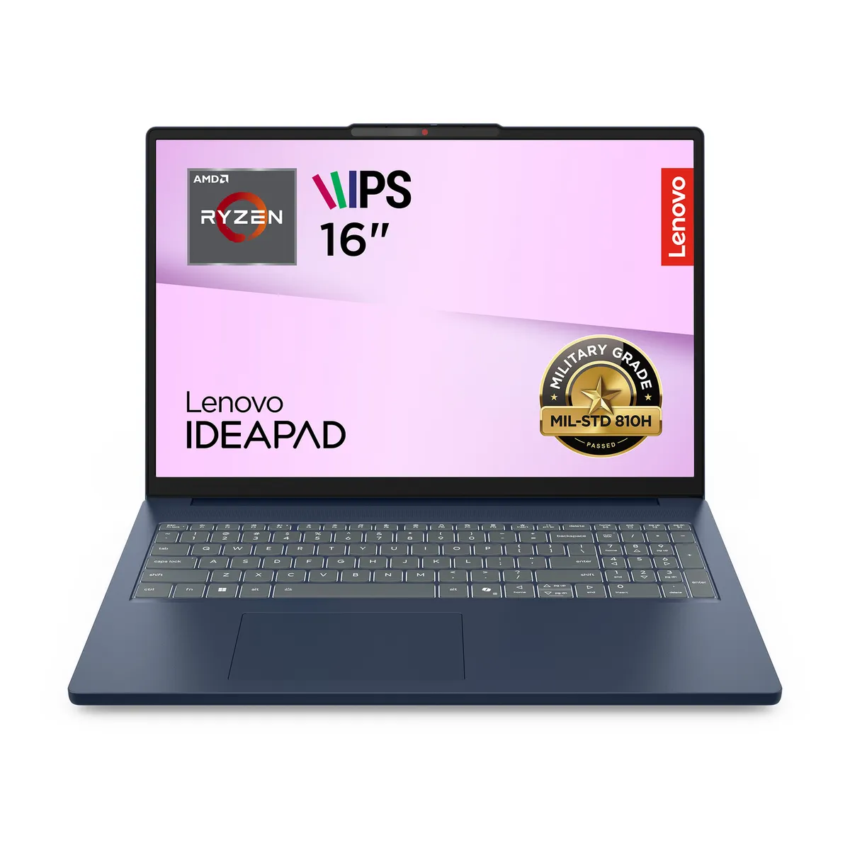 Ноутбук Lenovo IdeaPad Slim 3 16ARP10 (83K8006LRA) Cosmic Blue - зображення 1