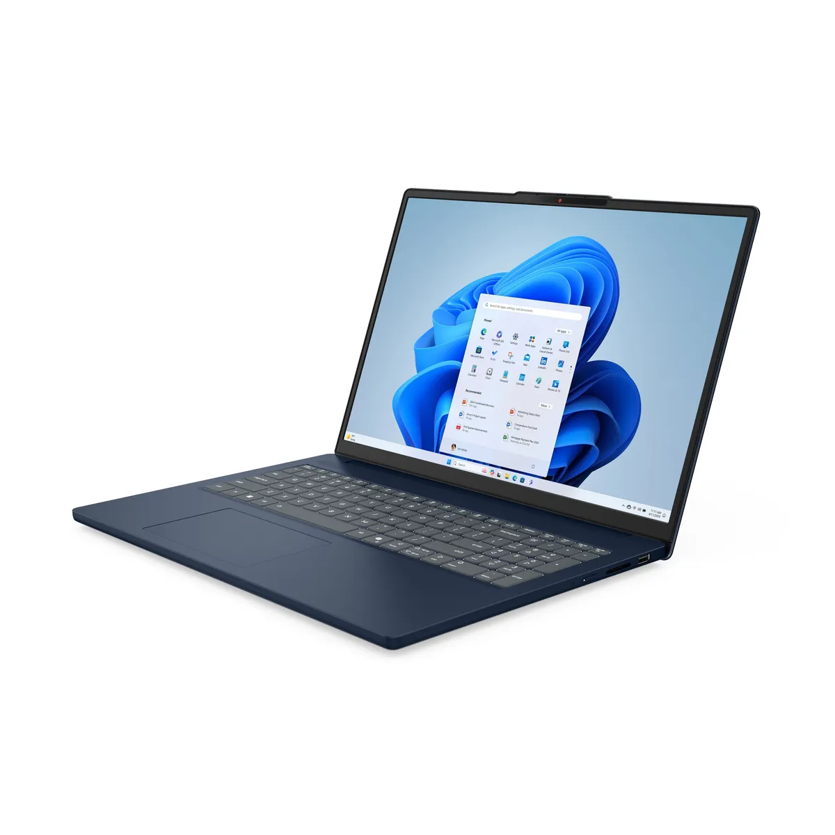 Ноутбук Lenovo IdeaPad Slim 3 16ARP10 (83K8006LRA) Cosmic Blue - мініатюра 4