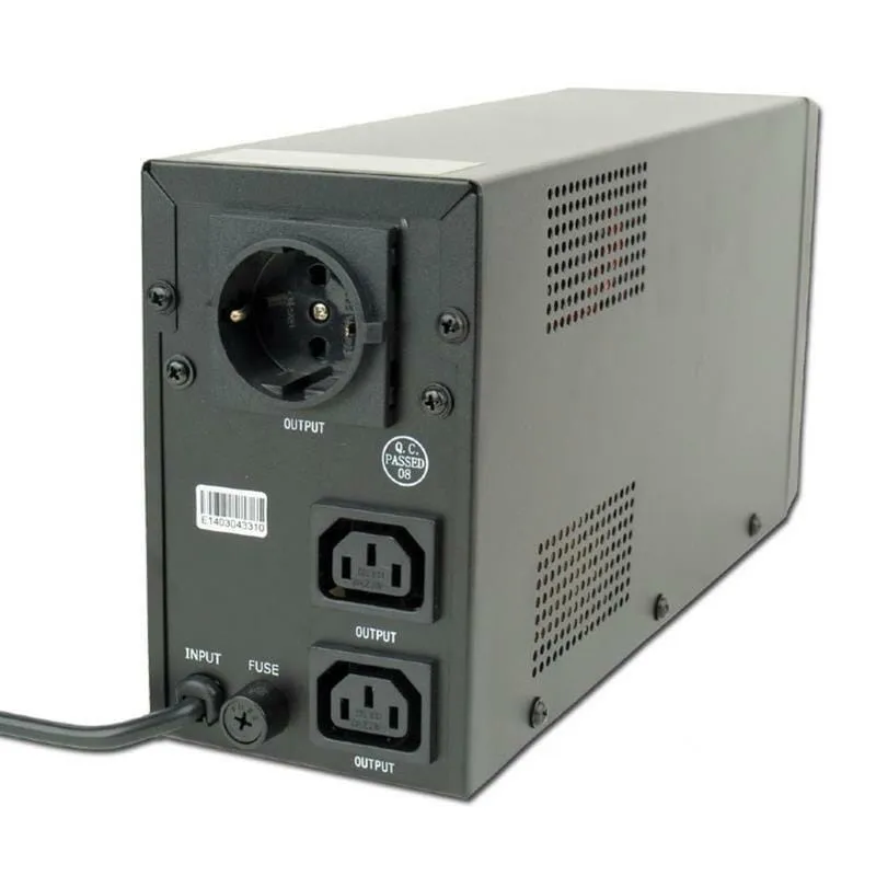 Джерело безперебійного живлення EnerGenie EG-UPS-031 650VA - мініатюра 2