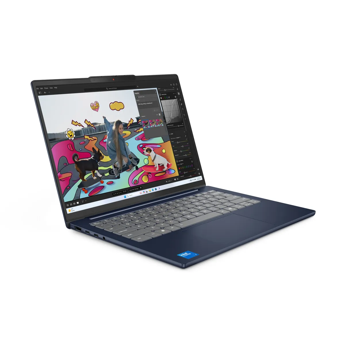 Ноутбук Lenovo IdeaPad Slim 5 14IRH10 (83HR00BMRA) Luna Grey - мініатюра 10