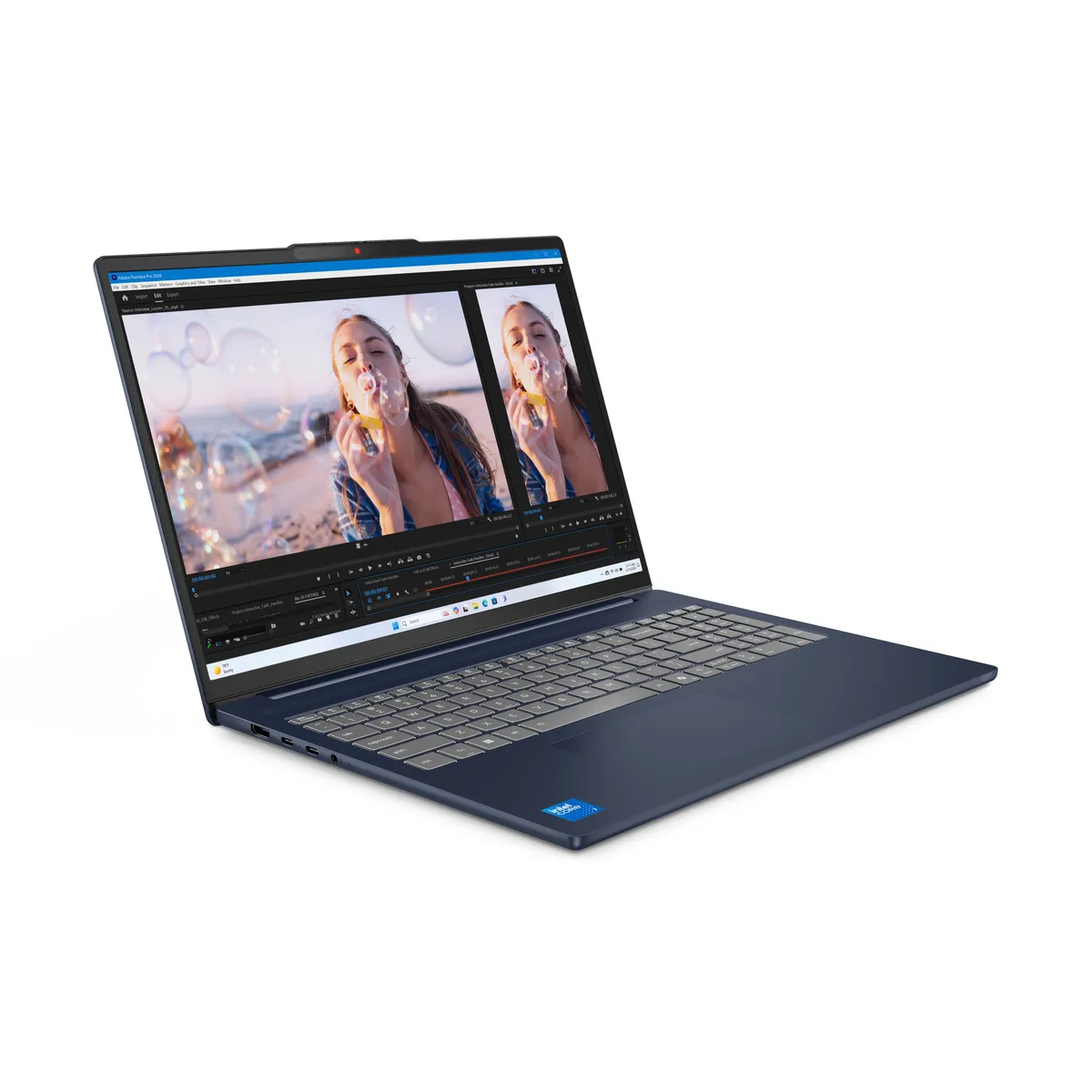 Ноутбук Lenovo IdeaPad Slim 5 16IRH10R (83J1006QRA) Cosmic Blue - мініатюра 3