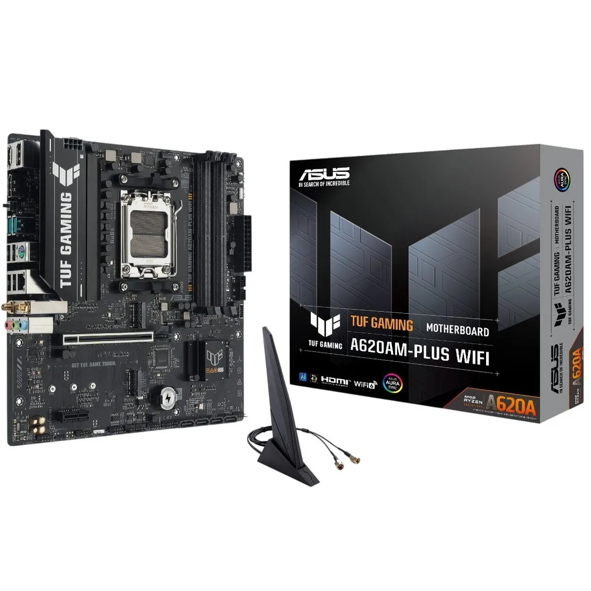 Материнська плата Asus TUF Gaming A620AM-Plus WiFi Socket AM5 - зображення 1