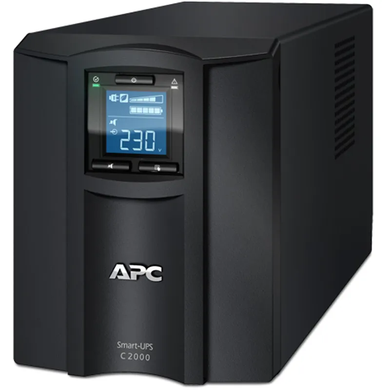 Джерело безперебійного живлення APC Smart-UPS C 2000VA LCD, Lin.int., AVR, 6 х IEC, USB, метал (SMC2000I) - мініатюра 2