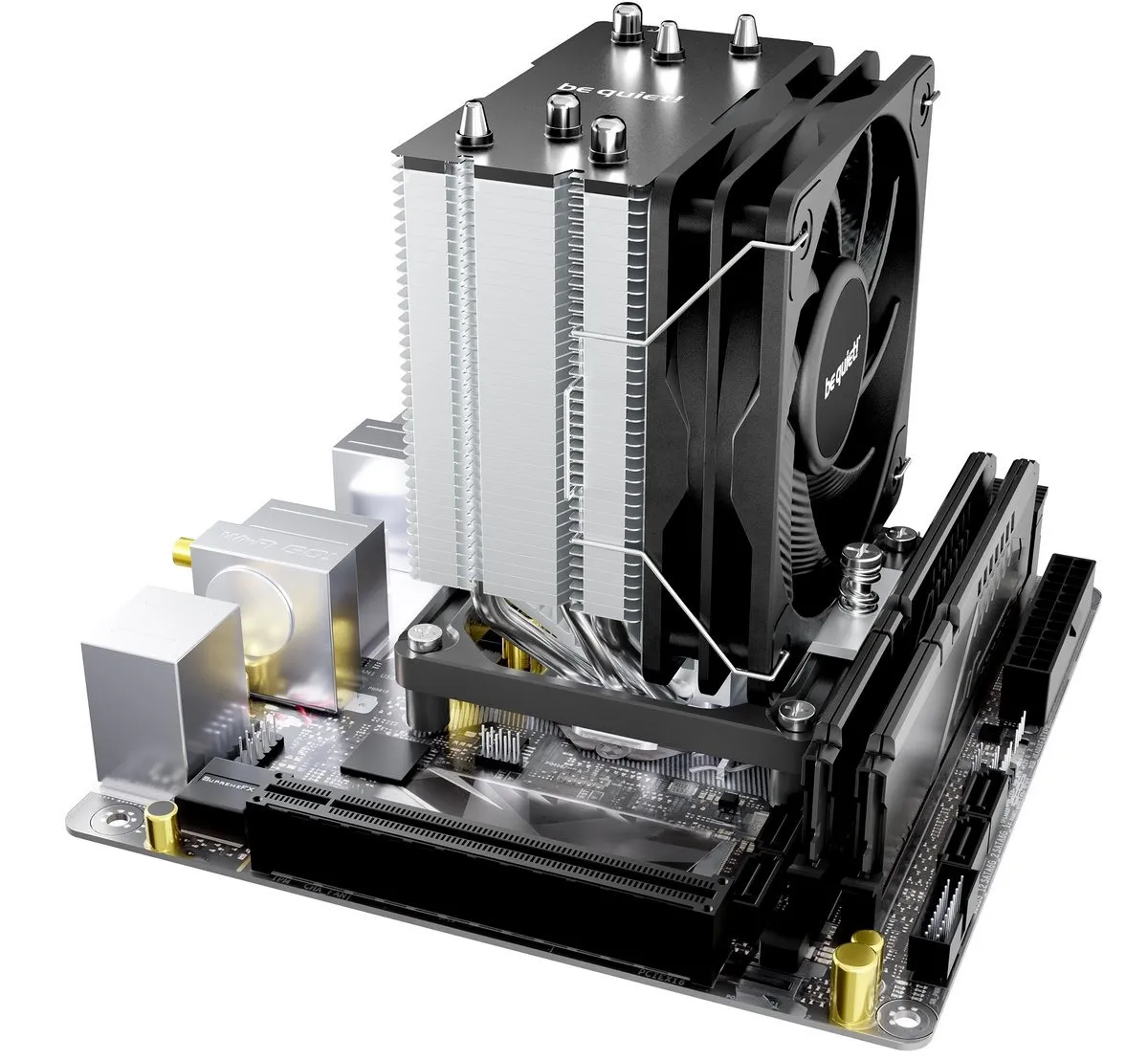 Кулер процесорний be quiet! Pure Rock Slim 3 Black (BK047) - мініатюра 4