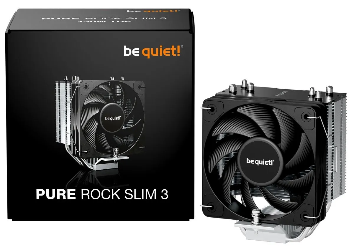 Кулер процесорний be quiet! Pure Rock Slim 3 Black (BK047) - мініатюра 6