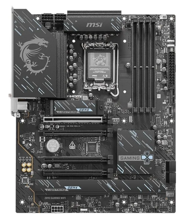 Материнська плата MSI Z890 Gaming WiFi Socket 1851 - мініатюра 2